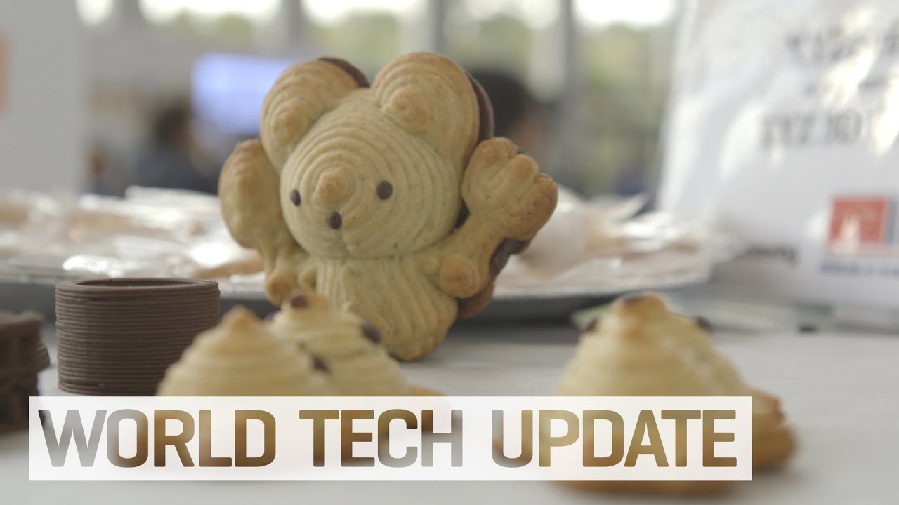 genopretning Proportional Manifest 3D printing in cookie dough - YouTube