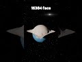3D Cloth Simulation:Space💎⛏️#blender #m2fine #satisfying