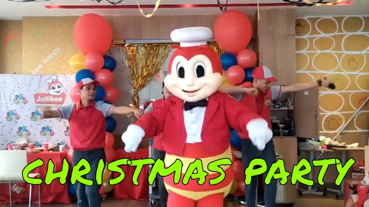 Christmas Party jollibee YouTube
