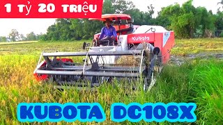 Máy Cắt KUBOTA DC108X đầu tiên ở sóc trăng chạy phược lầy nhìn sướng mắt by Thái Dương TV 8,983 views 5 months ago 13 minutes, 10 seconds