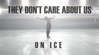 They don't care about us - Matty Carter + Ariel ( Michael Jackson cover ) SUR GLACE #Patinage Resimi