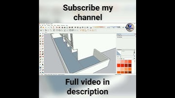 SKETCHUP IT | House design Sketchup tutorial V-Ray 5 tutorial |Sketchup 2021+V-Ray 5 #Short #ytshort