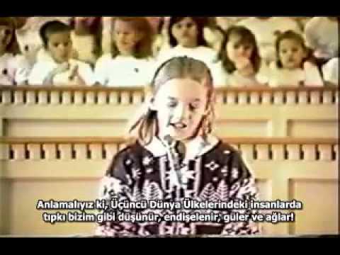 Rachel Corrie - 1989 (Rachel Corrie'nin 10 yaşında ilkokuldan mezun olurken yaptığı konuşma)