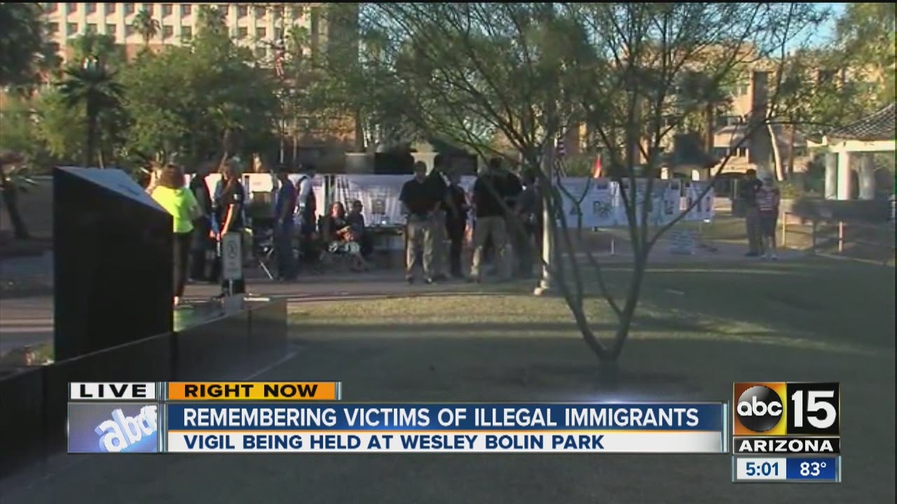 Vigil for those killed by undocumented immigrants