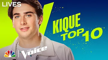 Kique Performs The Weeknd's "Call Out My Name" | NBC's The Voice Top 10 2022