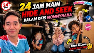 24 Jam Main Hide & Seek Dalam Ofis Mommyhana 🤣 Menang Boleh Minta Apa Je 😱