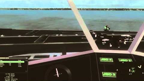 Flight Simulator X - Multiplayer Session on Carrier!