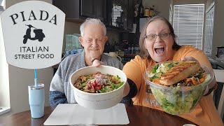Piada Italian Street Food Review *Pasta and Salad* #foodreview #piada #honestfoodreviews