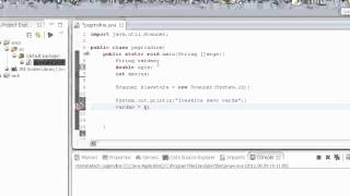 Java programavimo pamoka 3 - Duomenu nuskaitymas