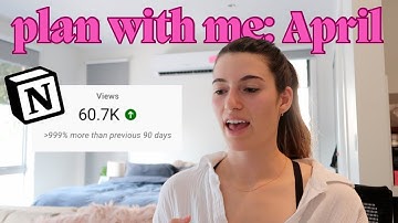 PLAN WITH ME - youtube analytics, goal setting, & dream boards