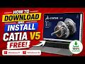 How to Download and Install CATIA V5 P3 | ICEM Surf 2026 for Windows 10/11 | catia student Version
