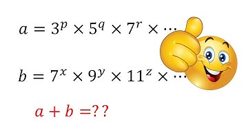 If 3 is the least prime factor of a and 7 is the least prime factor of b