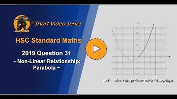 HSC Maths Standard 2019 Question 31 - StudyNinja