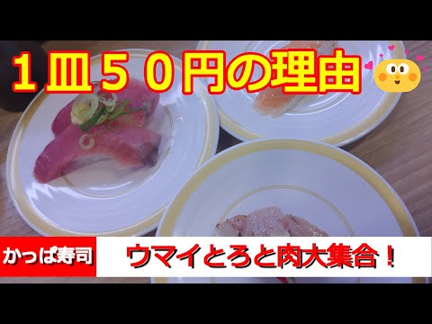 かっぱ寿司 ウマイとろと肉大集合！を食べに行っちゃった！