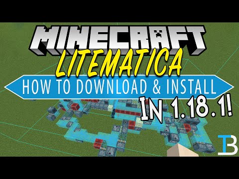 How To Download & Install Litematica in Minecraft 1.18.1 (Schematica 1.18.1!)