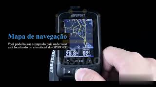 Computador GPS para Ciclismo à Prova D`água, Sensor Grupo - Igpsport igs520 igs620