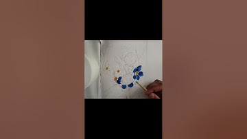 "Sketching a Flower to Relax My Mind #shorts #sketching #art #drawing #flowers #painting #flower