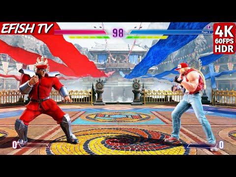 M. Bison vs Terry (Hardest AI) - Street Fighter 6