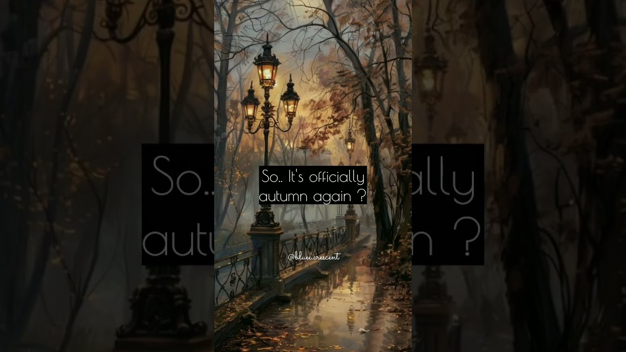 Best months , Best poetries 🖤🍁 