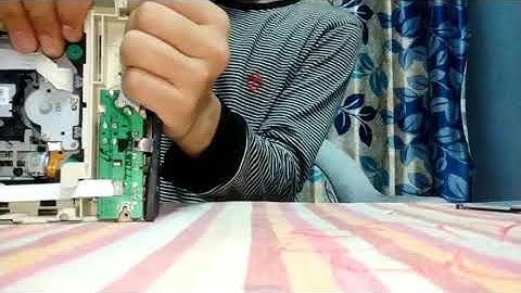 opening of computer DVD. What