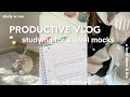 Productive vlog  studying for a level mocks alevel diaries ep6 
