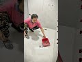 Japanese Workers Have To Check The Floor With Marbles