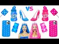 ピンクVSブルー フードチャレンジ｜24時間一色のバブルガムを膨らませ続ける｜ラタタのエピックガールズウォー
