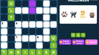 Crossword Quiz HALLOWEEN Level 6 - Walkthrough