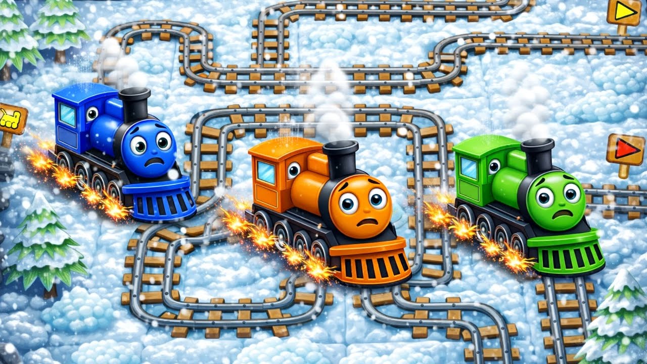 🚂 Train Tiles Express Puzzle (Tundra Level) | Android Gameplay Ep.616