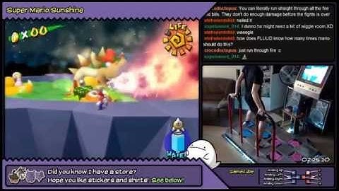 GameStomp || Super Mario Sunshine w/ DDR Dance Pads | FINALE