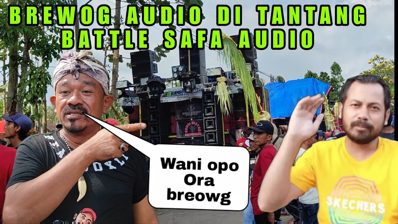 BREWOG AUDIO DI TANTANG BATTLE SHAFA AUDIO SOUND DESO⁉️Di LAPANGAN SIDOMULYO JEMBER.