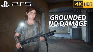 The Last Of Us 2 Ps5 Stealth Aggressive Gameplay 3 Grounded No Damage 4K60Fps 