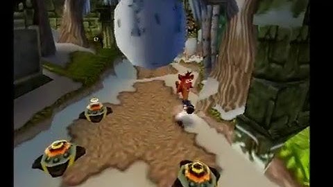 Crash Bandicoot 2 PS1 Playthrough Gameplay CRASH DASH