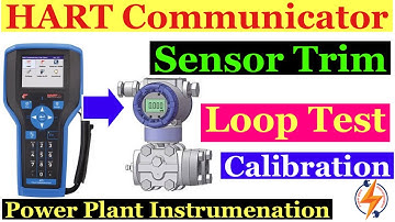 What is HART Communicator | Zero and Span Trim | How to Loop Test Perform | Emersion 375