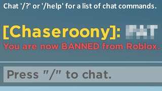 Roblox BANS YOU For Saying This...