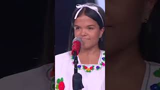 Mucho que aprender de esta pequeña gigante de la música ❤️ | #lavozglobal #shorts