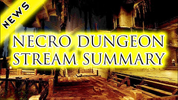 Mortal Online 2 CEO runs Necro Dungeon 4K Stream Summary and upcoming planned Mechanics