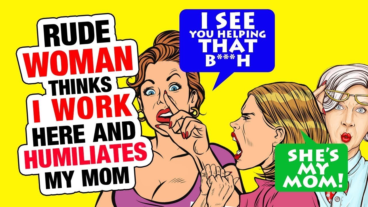 r/IDontWorkHereLady - She RAGED Because I was helping my mom