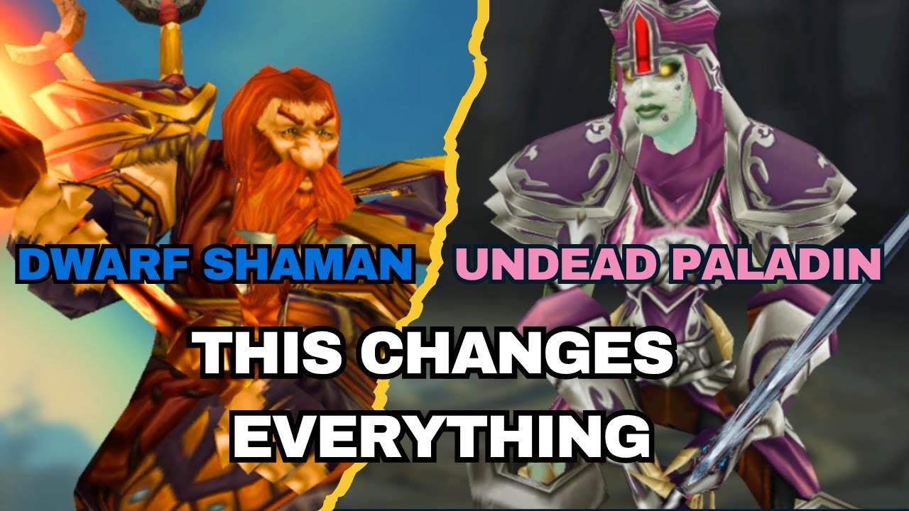 NEW RACE & CLASS COMBOS in Project Epoch – Undead Paladins, Dwarf Shamans & More!