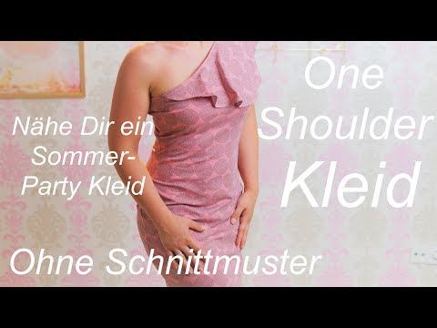Video: Wie Man Ein One-Shoulder-Kleid Näht