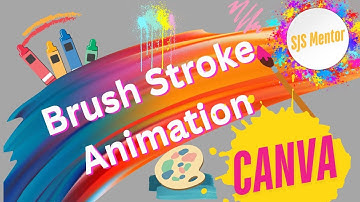 How to create Brush Stroke Text Animation in Canva [step by step]