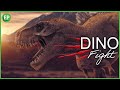 Dinosaur fight: T Rex vs Nanotyrannus | Learn about dinosaurs | Dino battle | the Dinosaur