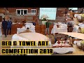 Bed & Towel Art Competition 2018