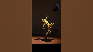 【Stop Motion】 Conceited man【Stickybones】