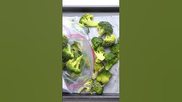 How To Freeze Broccoli (the right way) 🥦