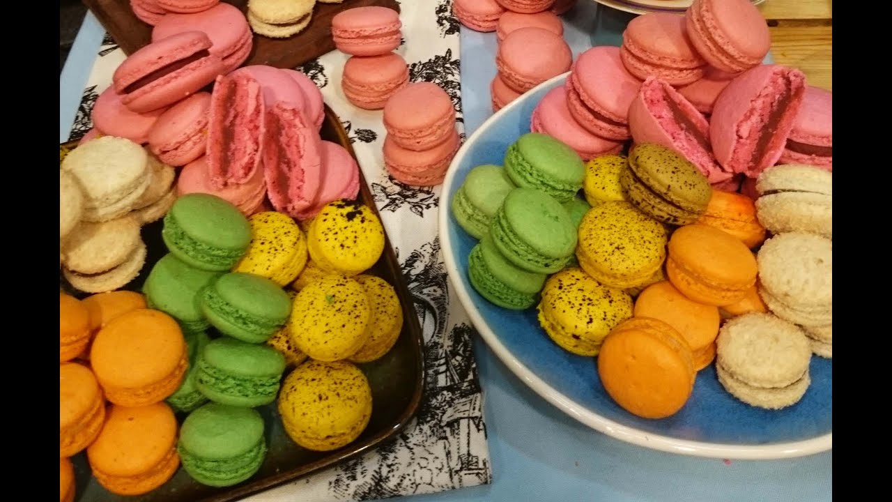 Macarons caseros con Damián Betular