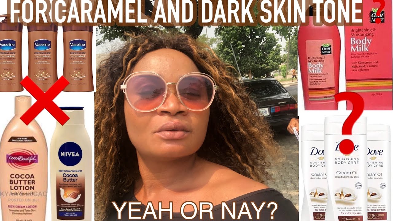 BEST BODY CRAME FOR DARK AND CARAMEL SKIN TONE 