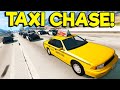 BIGGEST POLICE ESCAPE WITH A TAXI?! - BeamNG Gameplay & Crashes - Cop Escape