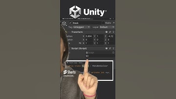 Unity: make private variables visible in the inspector #coding #shorts