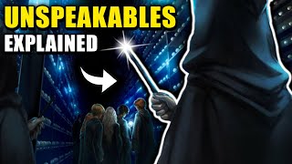 History of the UNSPEAKABLES and Department of Mysteries   Harry Potter Explained